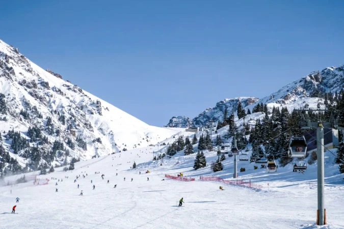 Shymbulak Ski Resort.