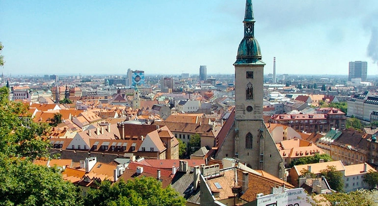 Bratislava for an orientation tour