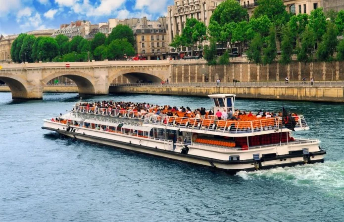 scenic Seine River cruise