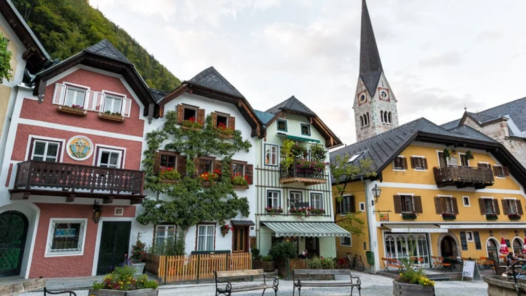 scenic village of Hallstatt